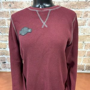 Women’s Harley-Davidson waffle knit long sleeve